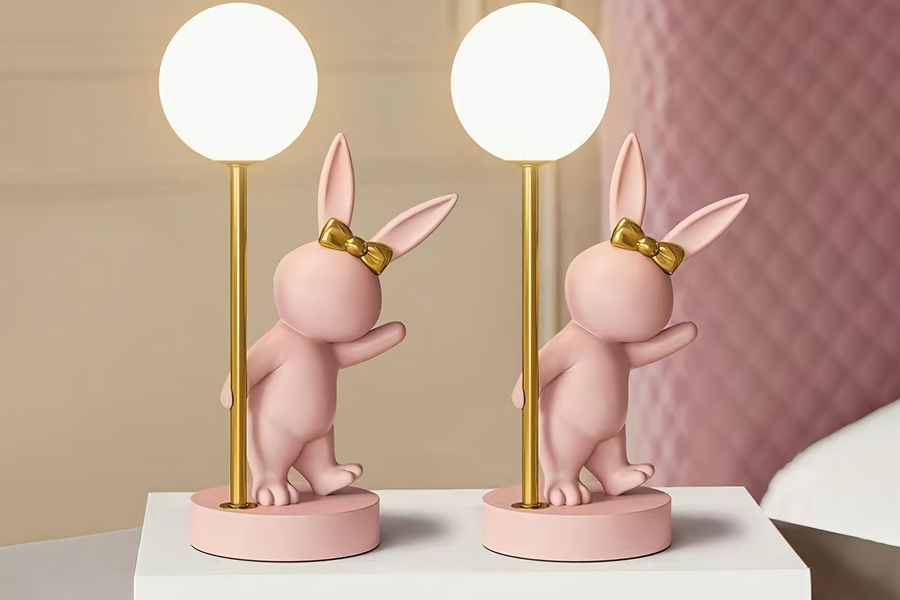 Children's LED Bunny Lamp