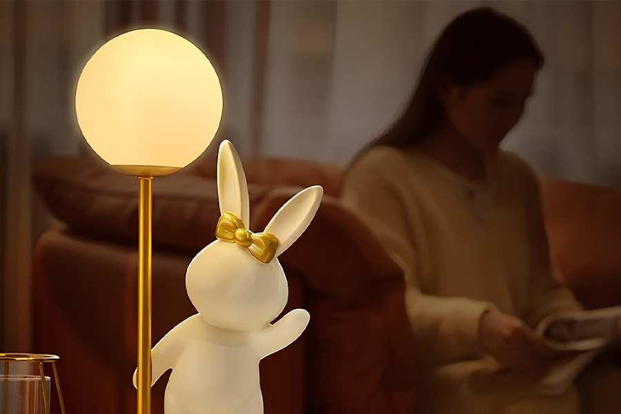 Soft Glow Bunny Night Lamp