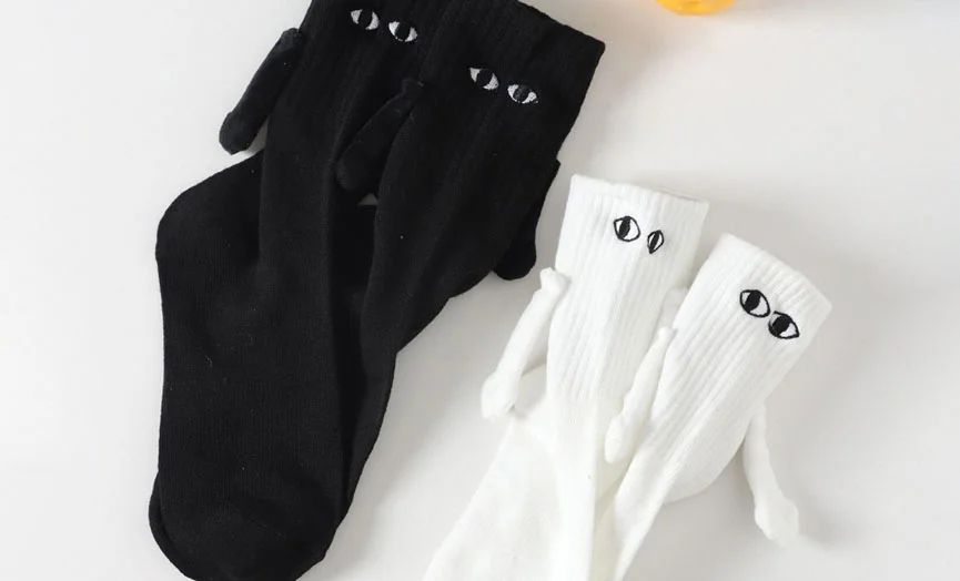 His and Hers Cartoon Eye Socks